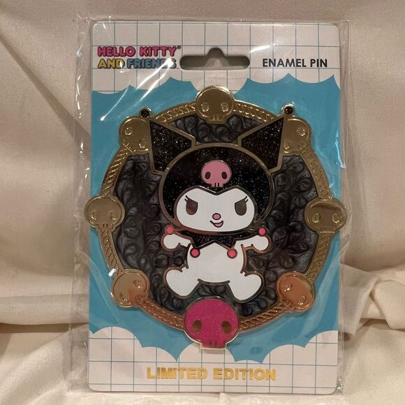 Sanrio Iconic Series Kuromi 3" Limited Edition 300!! Collectible Pin NWT - Picture 1 of 3